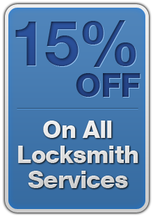 15% off on all locksmith services